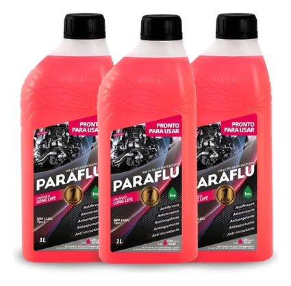 KIT Aditivo Radiador Paraflu  3un