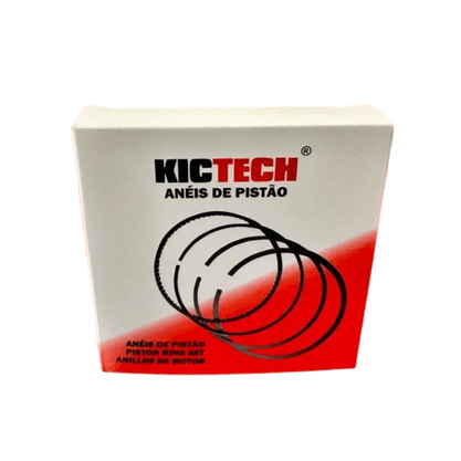 JOGO DE ANÉIS DO PISTÃO KICTECH - ANFI 13070 0,40