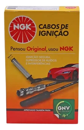 Jogo de cabos de Ignição NGK