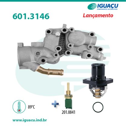 COMBINADO DE VÁLVULA TERMOSTÁTICA IGUAÇU - 601.3146-89