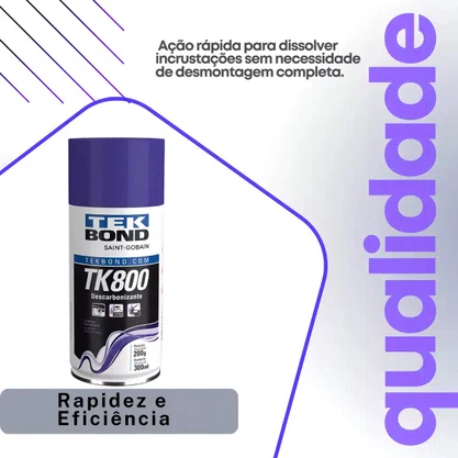 Descarbonizante Spray Aerossol  TK800 300mL/200G