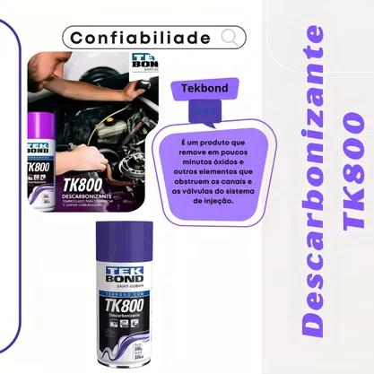 Descarbonizante Spray Aerossol  TK800 300mL/200G