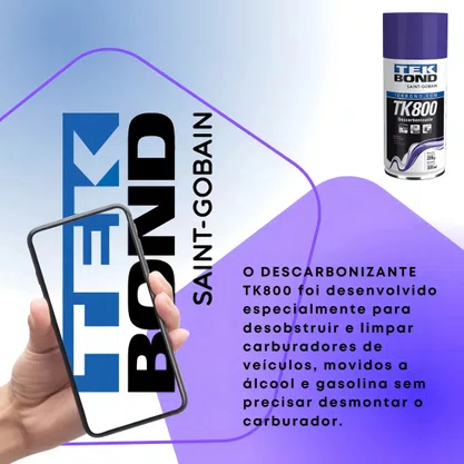 Descarbonizante Spray Aerossol  TK800 300mL/200G