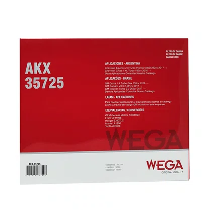 Filtro De Ar Cabine GM AKX35725