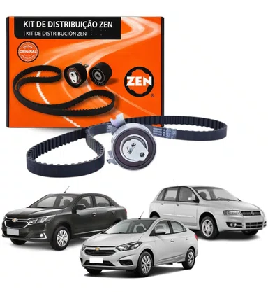 Kit Correia Dentada  Palio Celta Onix Prisma Zen15001