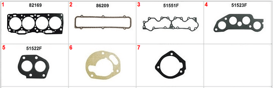 Kit Junta Cabeçote Fiat  (kit Superior)