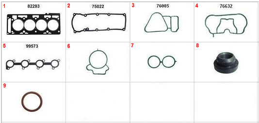 Kit Junta Cabeçote Ford  (kit Superior)