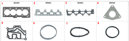 Kit Junta Cabeçote Renault  (kit Superior)