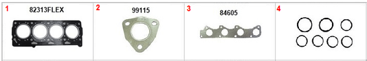 Kit Junta Cabeçote Vw  (kit Superior)