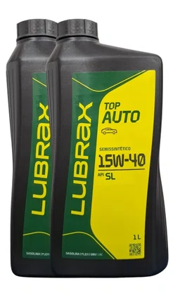 Kit Óleo Motor Lubrax 15w 40