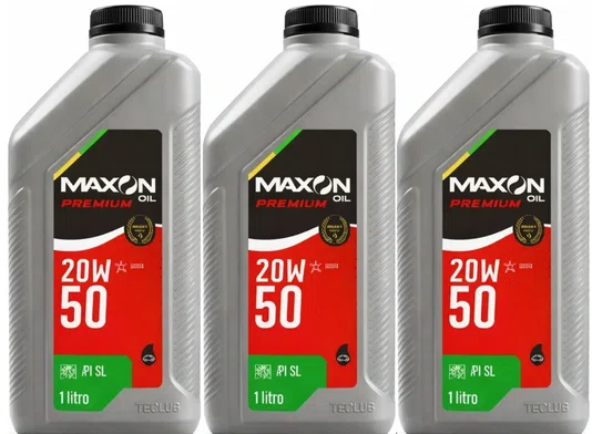 Kit óleo Motor Maxon 20W-50 3un