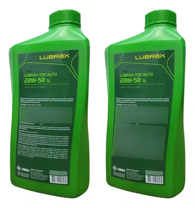 Kit Óleo Motor Semissintético Lubrax20w50 2un
