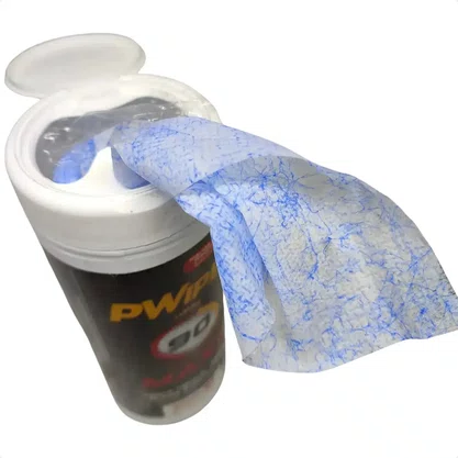 Lenço Umedecido Desengraxante PWipes 90 Maxx