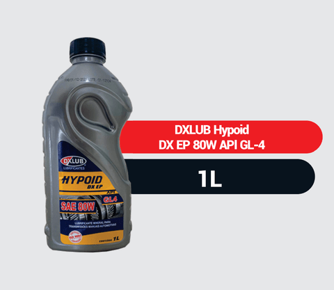 ÓLEO MINERAL 80W HYPOID API - GL-4 - DX Lub