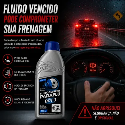 Óleo Fluido Freios Paraflu Dot 3