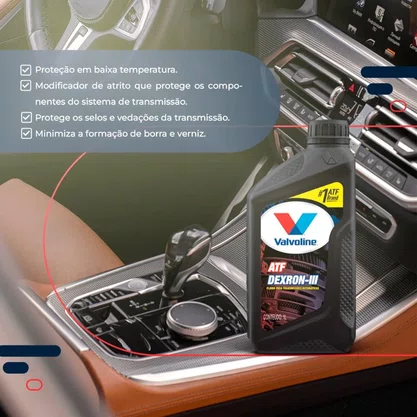 Óleo Hidráulico Valvoline ATF DexroN III SAE 80W 1 Litro