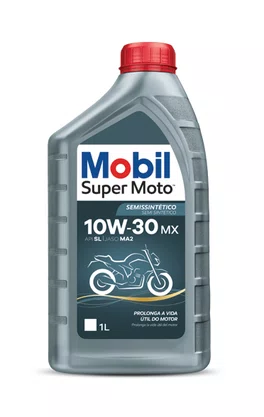 Óleo lubrificante Semissintético Mobil Super Moto 10W30