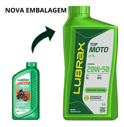 Óleo Lubrax  Moto 4T 20W50