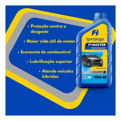 Óleo Ipiranga F1 Master Performance 10W40