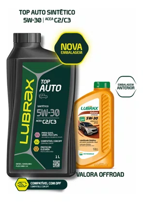 Óleo Motor Sintético Lubrax 5w-30