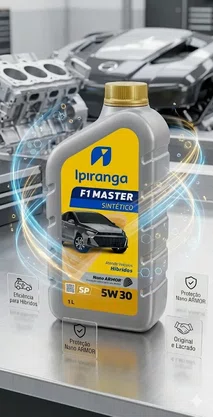 Óleo motor Ipiranga F1 Master Sintético SP SAE 5W30 1 litro