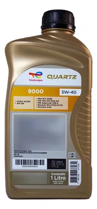 Óleo Sintético 5w40 Quartz 9000