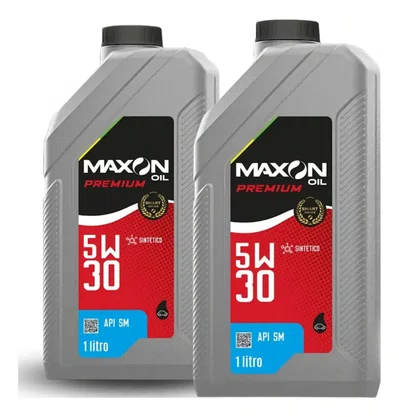Kit Óleo de Motor 5W30 Maxon Premium Sintético