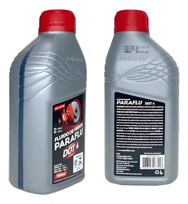 Paraflu Fluido Para Freios Dot4 500ml - Vermelho