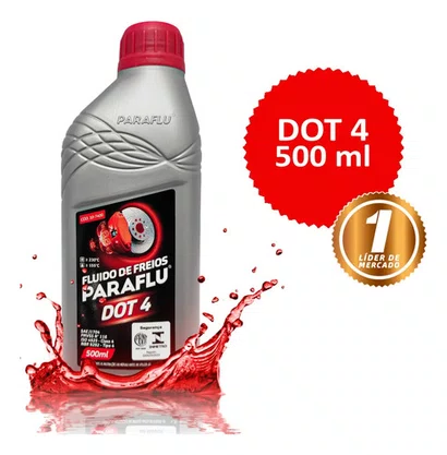 Paraflu Fluido Para Freios Dot4 500ml - Vermelho