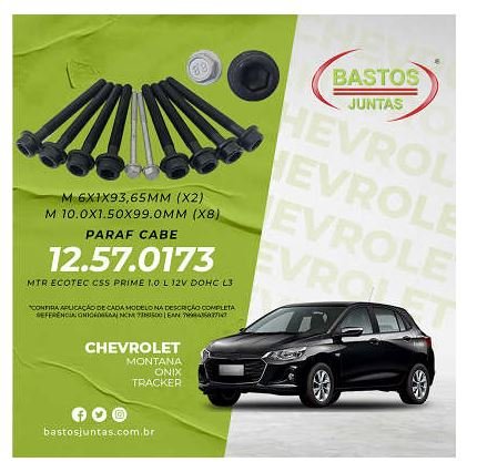 Parafuso Cabeçote Gm  (jg)