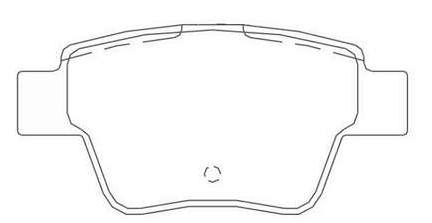 PASTILHA DE FREIO TRASEIRA ECOPADS - ECO1490K - PASTILHA DE FREIO TRASEIRA ECOPADS - ECO1490K -