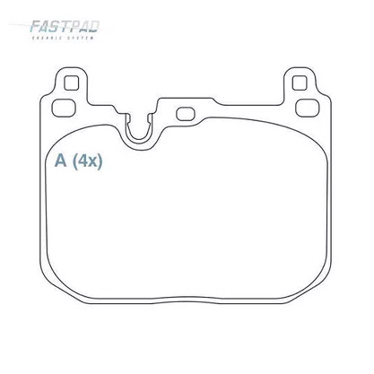 PASTILHA FREIO BMW
