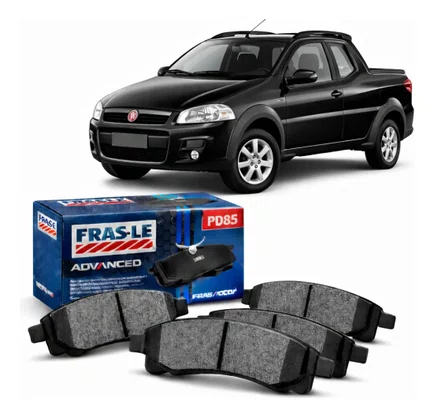 Pastilha de freio dianteira Fras-le PD85