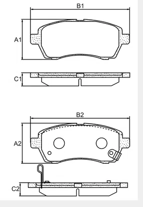PASTILHA FREIO FORD FO29L