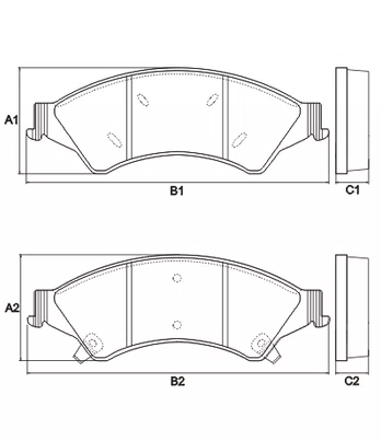 PASTILHA FREIO FORD FO32LF