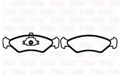 PASTILHA FREIO FORD  FO6T