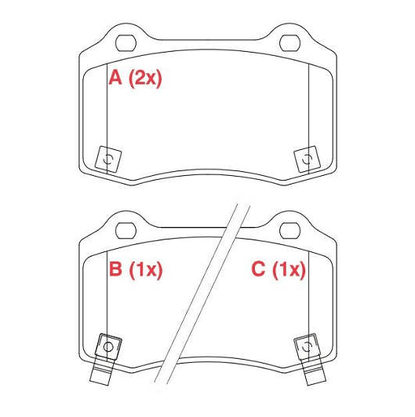 PASTILHA DE FREIO Gm - Willtec