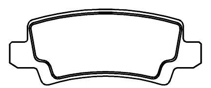 Pastilha de Freio da Toyota T13E