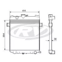 RADIADOR AGUA GM G13V