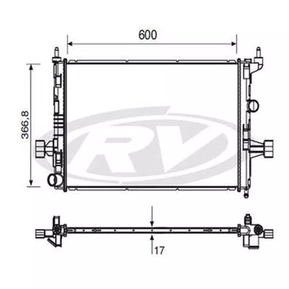 RADIADOR AGUA GM  G5V