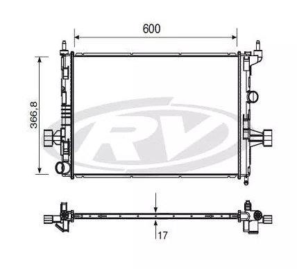 RADIADOR AGUA GM  G5V