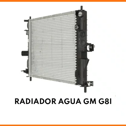 RADIADOR AGUA GM  G8I