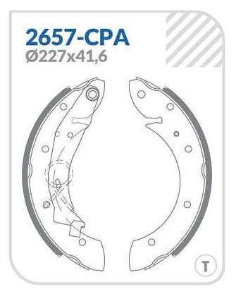 SAPATA C/ LONA CITROEN C1C