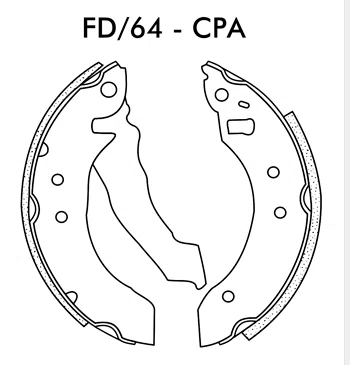 SAPATA C/ LONA FORD  FO6F
