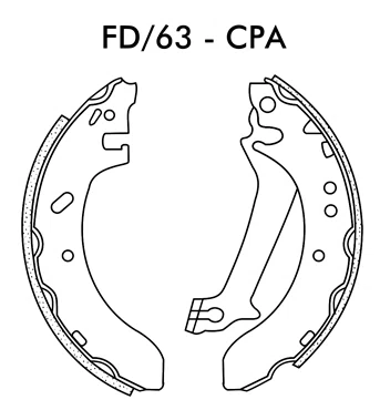 SAPATA C/ LONA FORD  FO9F
