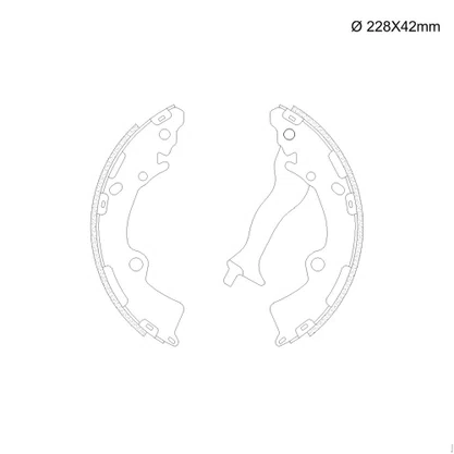 SAPATA C/ LONA HYUNDAI  HY4F