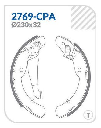 SAPATA C/ LONA VW V4C