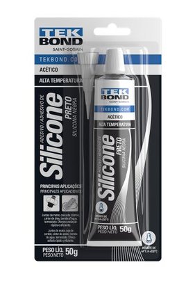 SILICONE PRETO TEKBOND