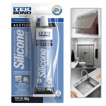 Adesivo de Silicone Acético Multiuso Tekbond 50g