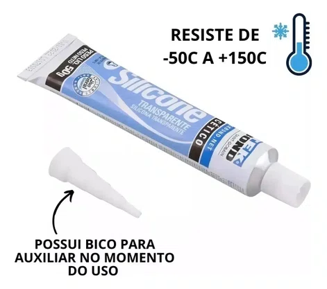 Adesivo de Silicone Acético Multiuso Tekbond 50g